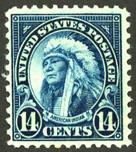 U.S. #695 MINT OG LH