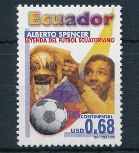 [61781] Ecuador 2000 Alberto Spencer, Soccer World Cup Club Teams  MNH