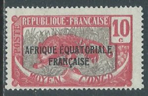 Middle Congo, Sc #28, 10c MNG