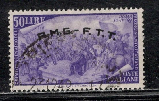 ITALY - TRIESTE  SC# 28  VF/U