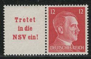 Germany Scott # 513, label A15.2, mint nh, se-tenant, Mi# W157