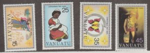 Vanuatu Scott #315-318 Stamps - Mint NH Set