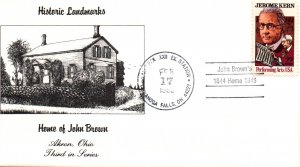 US Historic Landmarks Home of John Brown,Akron,OH 1985 Cover