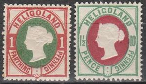 Heligoland #14, 17 MNH  CV $35.00 (A4705)