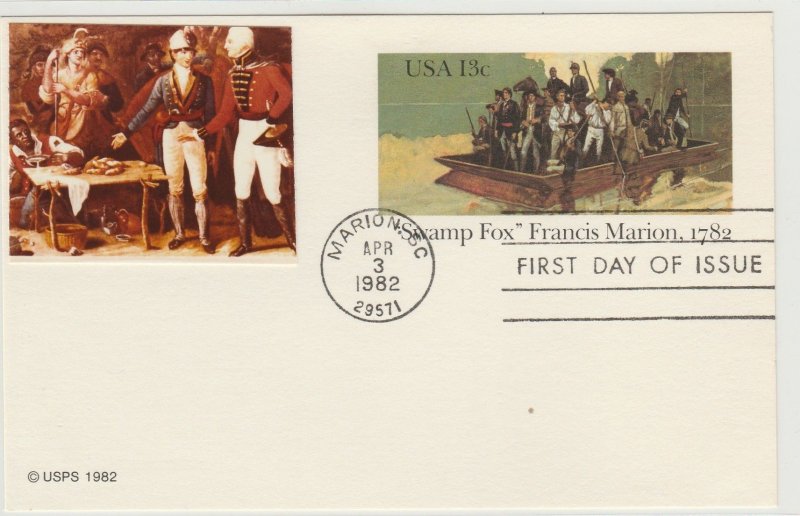 Scott# UX94 US Postal Card Cachet FDC