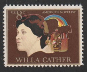 SC# 1487 - (8c) - Willa Cather, novelist Used