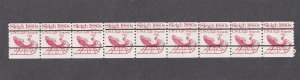 PNC9 5.2c Sleigh P/C 5 Gap 3L US 1900a MNH F-VF