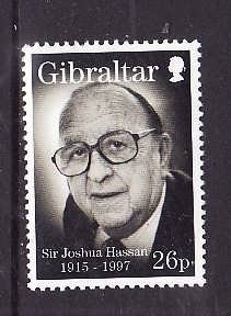 Gibraltar-Sc#745- id3-unused NH set-Sir Joshua Hassan-1997-