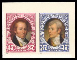 United States 2004 Scott #3856a Lewis and Clark Pair Mint, Never Hinged