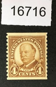 MOMEN: US STAMPS # 687 MINT OG NH VF+ LOT #16716