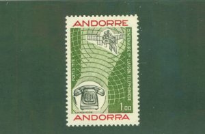 FRENCH ANDORRA 245 MNH BIN $1.00