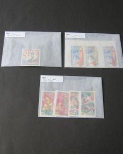 Laos Imperf. sets selected MNH OurRef.n547