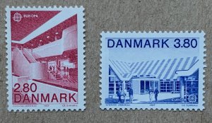 Denmark 1987 Europa, MNH.  Scott 837-838, CV $6.00