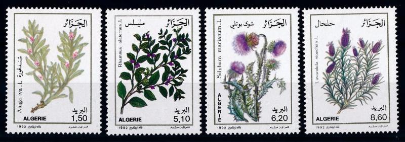 [66545] Algeria 1992 Flora Medicinal Plants  MNH