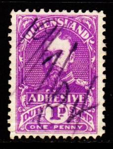 Australia - Queensland Adhesive Stamp Duty  - Used