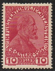 Liechtenstein Sc #6 Mint Hinged