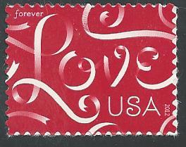 US Cat # 4626, Love, MNH*