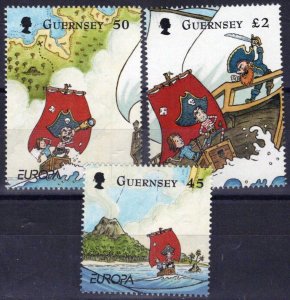 ZAYIX Guernsey 1083-1085 MNH Ships Penny the Postie Book Literature 080323SM77M