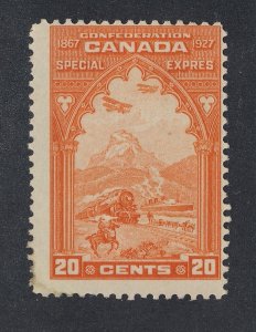 Canada Special Delivery Stamp; #E3-20c Transportation MH Fine