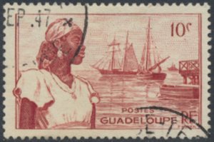 Guadeloupe    SC# 189 Used   Woman see details & scans