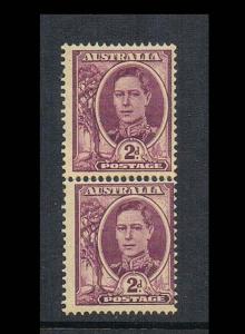 Australia 1949 KGVI Coil stamp SG 205b MNH