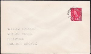 GB SCOTLAND 1971 cover COLL / ISLE OF cds..................................A8900