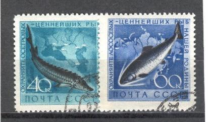 Russia 1959 Scott 2222-23 cmplt mnh fvf  scv $2.00 BIN $0.99