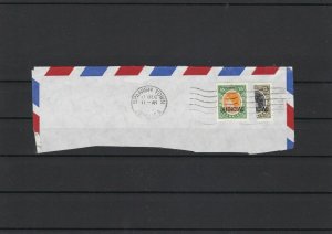 Jamaica Judicial Postally Used Bisect Part Stamps Cover Ref 26754