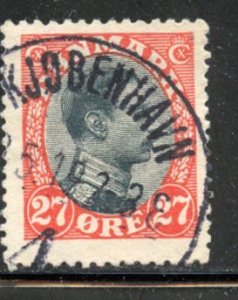 Denmark # 110, Used. CV $ 50.00