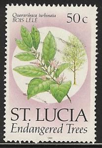 St. Lucia used  sc#  957