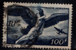 FRANCE Scott C20 Used 100 Franc Airmail stamp