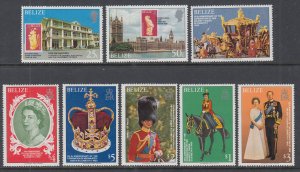 Belize 430-437 MNH VF