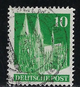 Germany AM Post Scott # 641a, used