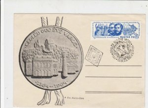 Hungary 1964  Medal 600 years celebration F.D.C. Stamps Card ref  R18011