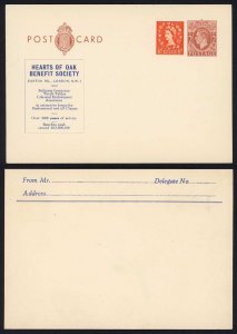 CS129 KGVI 2d Brown Postcard Stamped to Order Issue size G