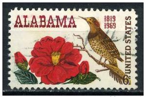 USA 1969 - Scott 1375 used - Alabama Statehood 150th Anniv. 