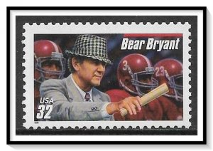US #3148 Bear Bryant MNH