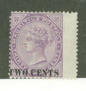 Mauritius #86 Unused Single (Queen)