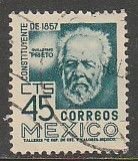 MEXICO 898, 45¢ Cent of Constitution. Used. F-VF. (1097)