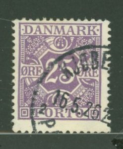 Denmark #J20 Used Single