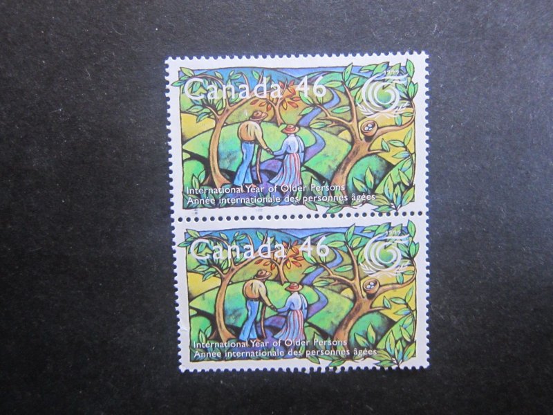 Canada #1785 Year of Older Persons 2 Nice stamps {cl2}