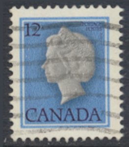 Canada  SC# 713  Used  QE II s  13 x 13½  see  details & scans