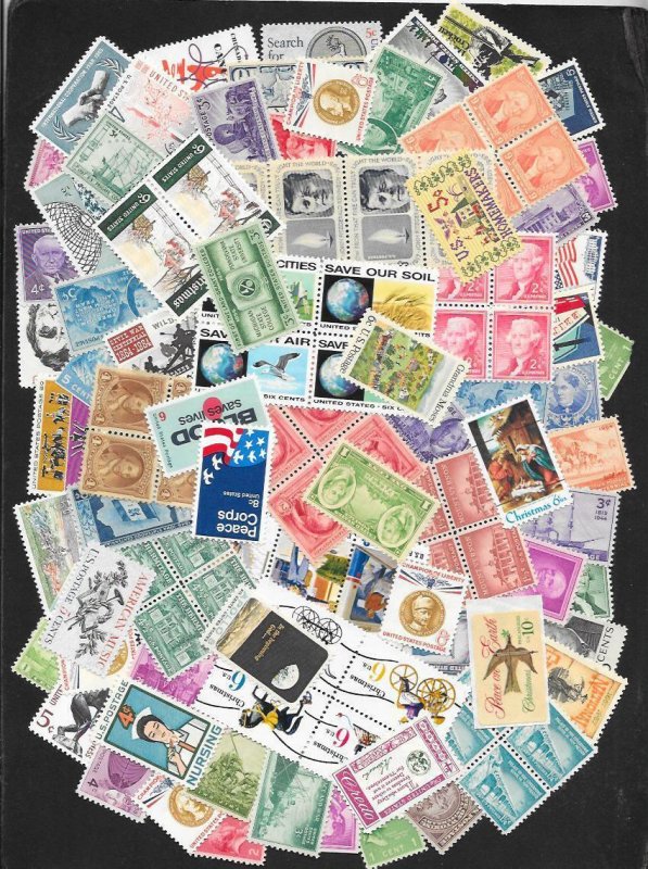 UNITED STATES Postage Lot Face Value=$87+