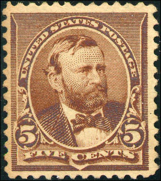 1890 US #223 A64 5c Mint Never Hinged Stamp Catalogue Value $185