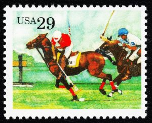 US 2759 MNH VF 29 Cent Sports Horses Polo