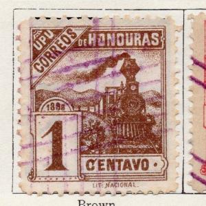 Honduras 1898 Early Issue Fine Used 1c. 098797