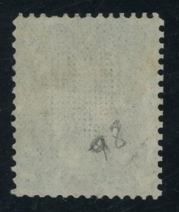 USA 98 - 15 cent F Grill with trace of orange red cancel - reperfed at left