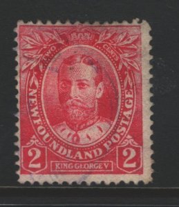 Newfoundland Sc#105 Used