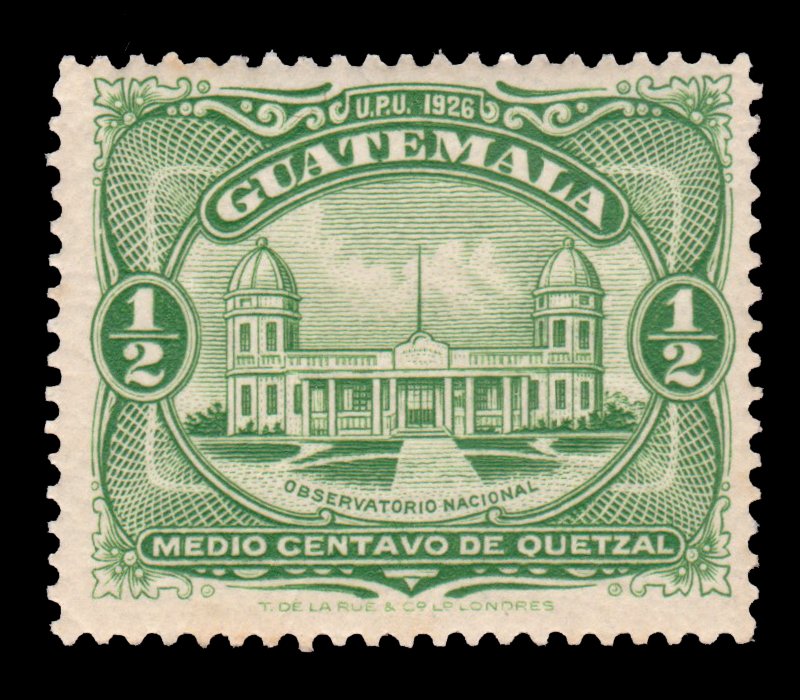 GUATEMALA STAMP 1929 SCOTT # 233. UNUSED. # 7