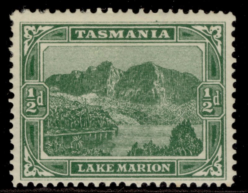 AUSTRALIA - Tasmania EDVII SG237, ½d green, M MINT.